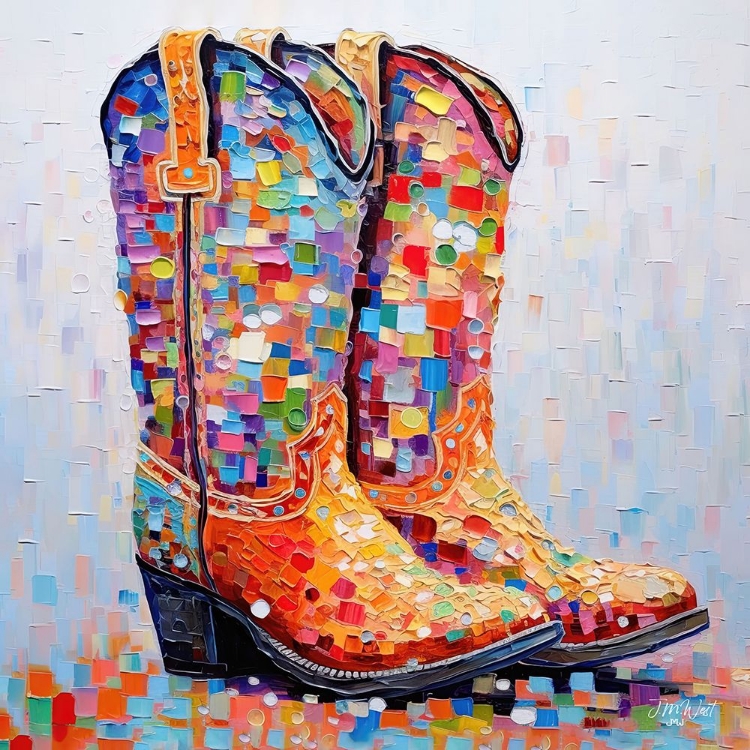 Picture of PAINTED BOOTS