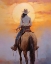 Picture of RIDIN INTO THE SUNSET