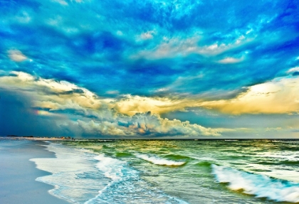 Picture of LANDSCAPE PHOTOGRAPHY BLUE AND TURQUOISE SEA