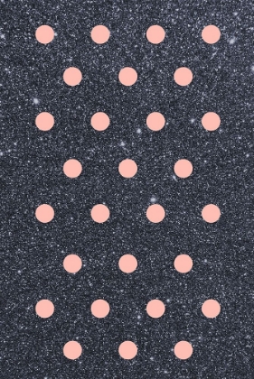 Picture of PINK POLKA DOTS ON SHINY BACKGROUND
