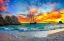 Picture of PIRATE SHIP SAILING INTO SUNSET