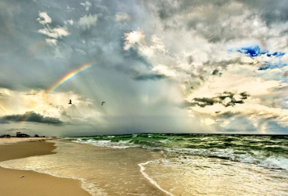 Picture of RAINBOW BEACH EMERALD GREEN WAVES