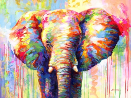 Picture of COLORFUL ELEPHANT III