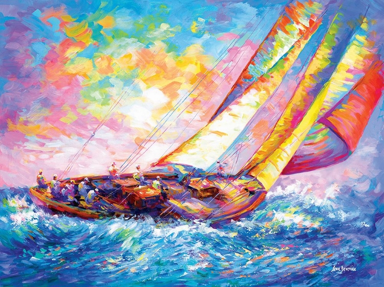 Picture of COLORFUL SAILBOAT