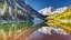 Picture of FALL SEASON AT MAROON BELLS PANORAMIC