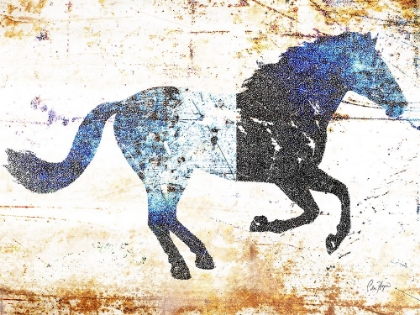 Picture of GALLOPING BLUE HORSE