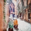 Picture of TWO MOPEDS IN ITALY
