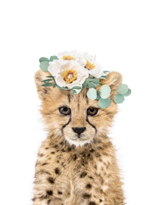 Picture of FLOWER CROWN CHEETAH