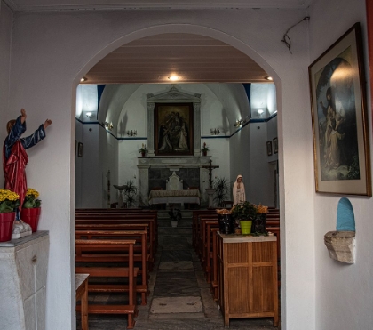 Picture of INSIDE A GREEK CHURCH