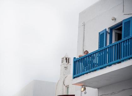 Picture of LITTLE BLUE BALCONY, MYKONOS