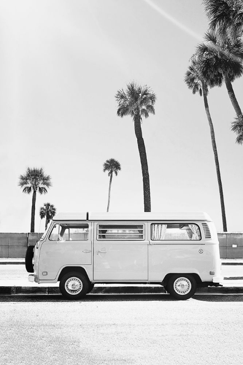 Picture of VAN IN BLACK AND WHITE