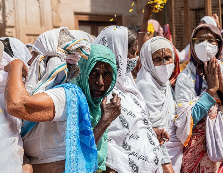 Picture of WIDOWS HOLI - VRINDAVAN-5