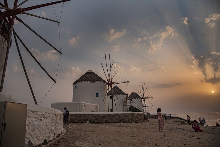 Picture of WINDMILLS OF MYKONOS, GREECE II