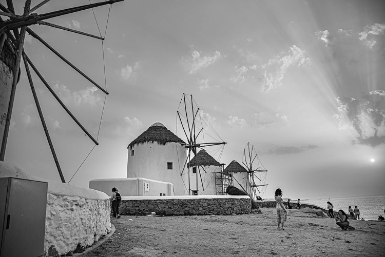 Picture of WINDMILLS OF MYKONOS, GREECE III