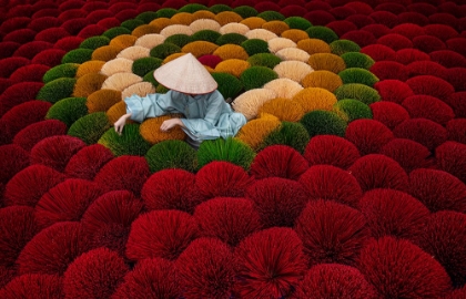 Picture of COLOURS OF INCENSE VIETNAM