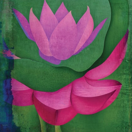 Picture of ABSTRACT LOTUS FLOWER