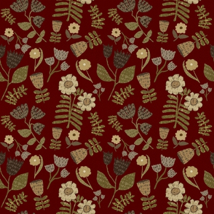 Picture of BOTANICAL MOTIF PATTERN I