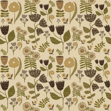 Picture of BOTANICAL MOTIF PATTERN IV