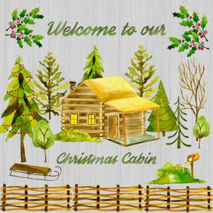 Picture of CHRISTMAS CABIN I