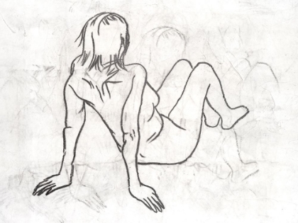 Picture of FEMALE FIGURE STUDY IV