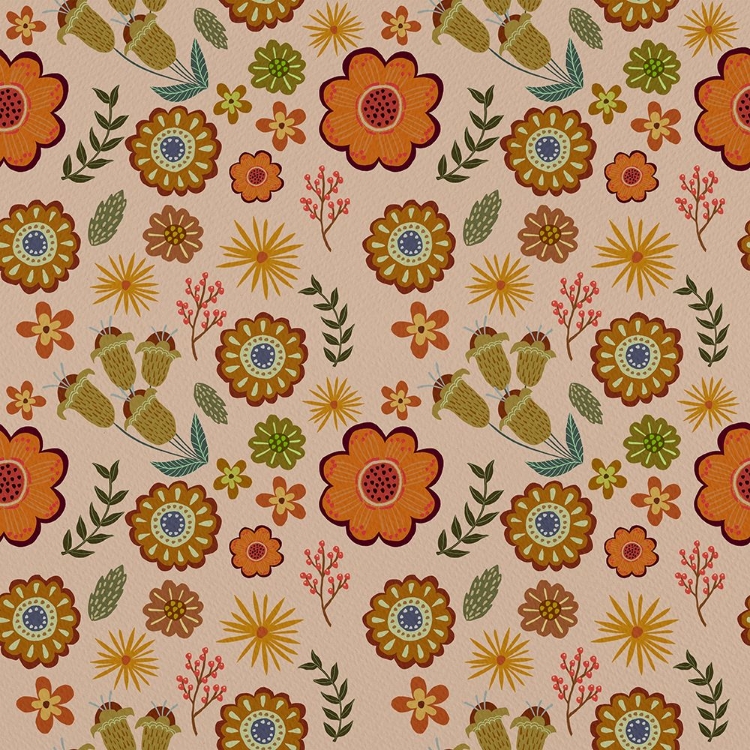 Picture of FLORAL MOTIF PATTERN I