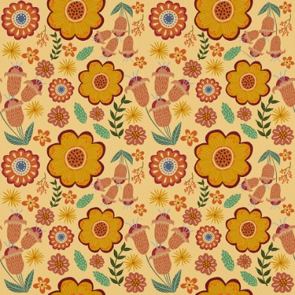 Picture of FLORAL MOTIF PATTERN III