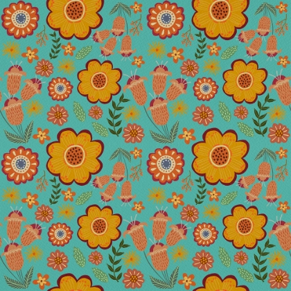 Picture of FLORAL MOTIF PATTERN IV