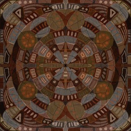 Picture of ORGANIC MANDALA I