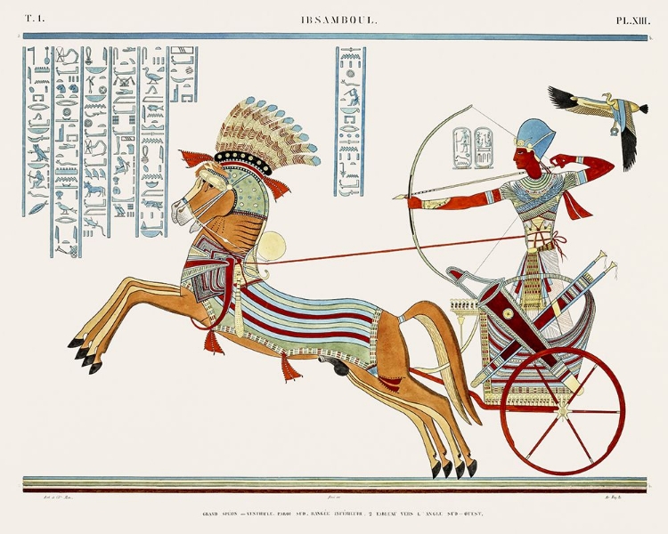Picture of EGYPTIAN CHARIOTS I