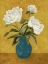 Picture of FLOWER TRIO IN BLUE VASE II