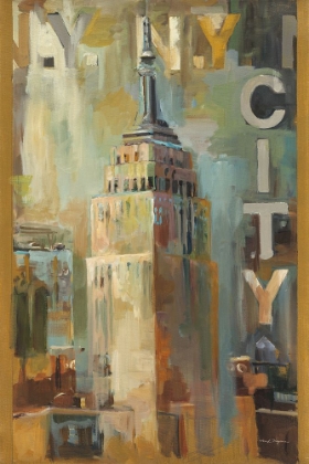 Picture of THE EMPIRE STATE BUILDING GOLD