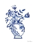 Picture of BLUE VASES III