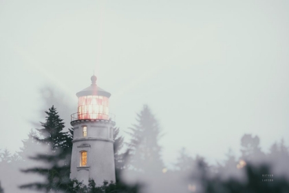 Picture of OREGON COAST UMPQUA RIVER LIGHTHOUSE