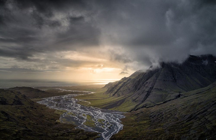 Picture of VATNAJOKULL REGION IN SOUTHEAST OF ICELAND