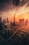 Picture of DUBAIS FIERY SUNSET