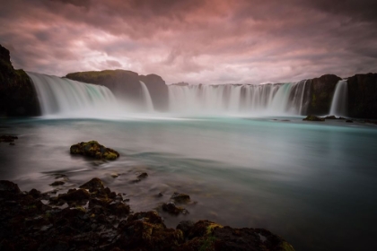 Picture of WATERFALL GODAFOSS IN ICELAND