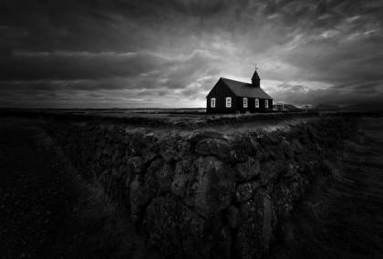 Picture of ICELAND BLACK CHURCH