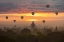 Picture of BAGAN, BALLOONS FLYING OVER ANCIENT TEMPLES