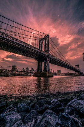 Picture of MANHATTAN BRIDGE WIDE ANGLE