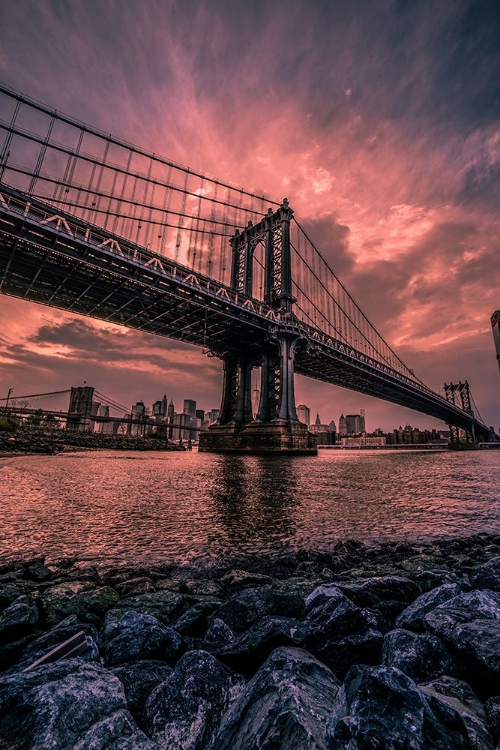 Picture of MANHATTAN BRIDGE WIDE ANGLE