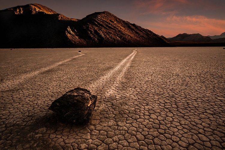 Picture of  ROCKS WALKING IN SUNSET