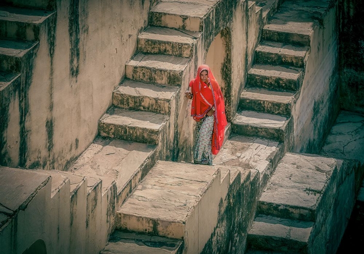 Picture of A MODEL IN ANCIENT WELL