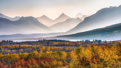 Picture of AUTUMN MOUNTAIN IN GLACIER PARK