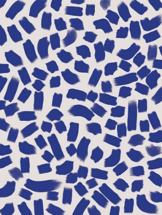 Picture of BLUE STROKES PATTERN