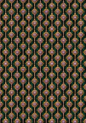 Picture of GOLDEN ORNAMENTS PATTERN