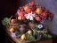 Picture of STILL LIFE WITH AUTUMN BOUQUET AND FRUITS