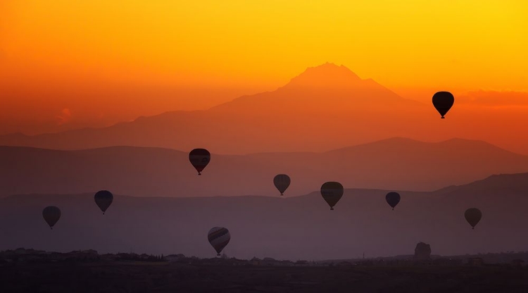 Picture of SUNSET IN CAPPADOCIA...