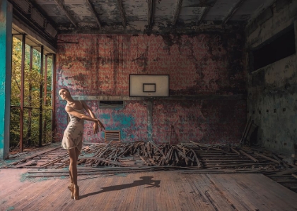 Picture of ABANDONED BALLET DIGITAL PAINTING 2