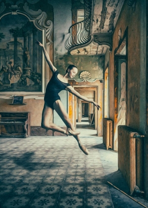 Picture of ABANDONED BALLET DIGITAL PAINTING 3