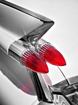 Picture of AMERICAN CLASSIC CAR SEDAN DEVILLE 1959 TAIL FIN ABSTRACT